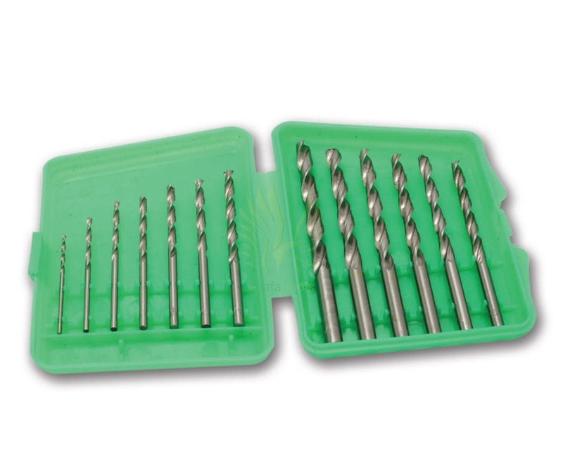 Twisted Drills Set (Set of 13 HSS Drills)