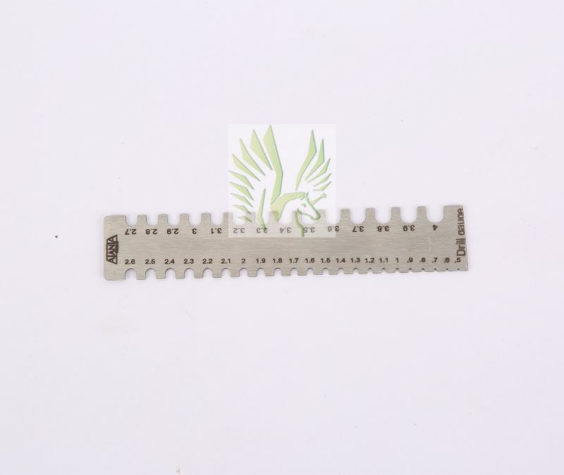 Drill Gauge Strip (0.5 to 4.0mm) 