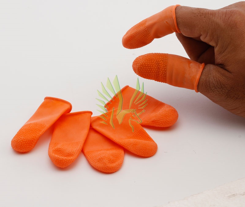 Orange Finger Cots