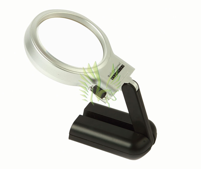 Plastic Foldable Magnifier with LED lights