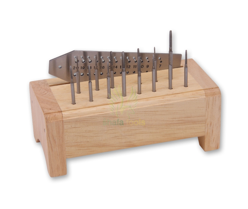 Wooden Stand for Tap & Die Set